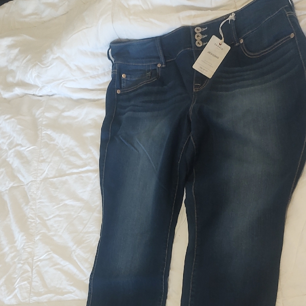 Torrid Dark Blue Skinny Jeans